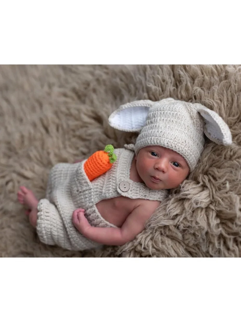 Adorable Newborn Photography Props - Crochet Outfits for Baby Boy/Girl, Perfect